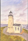 Faro en la montaña
