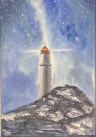 Faro iluminando el camino