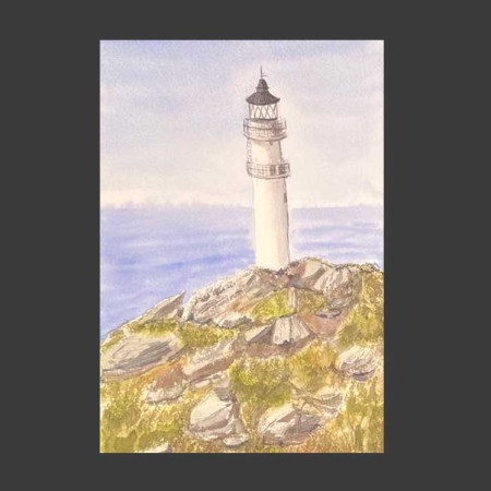 Casa con faro