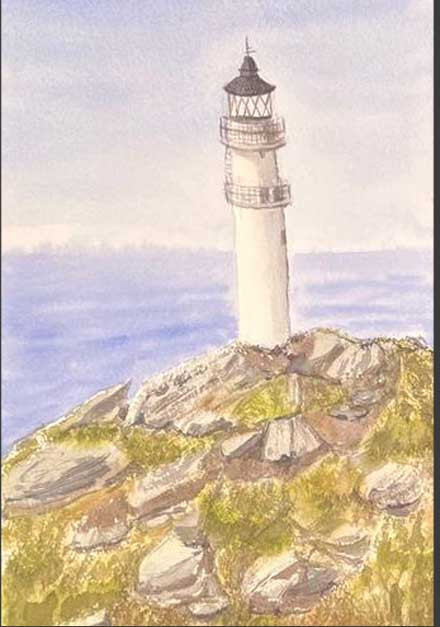 Casa con faro
