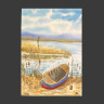 Barco en cañas