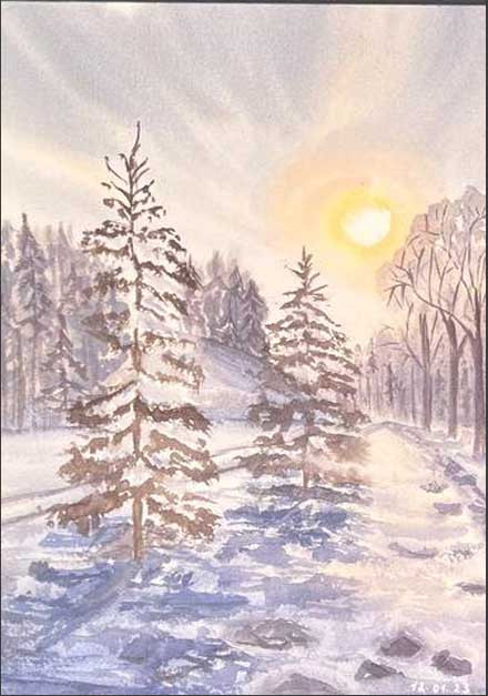 Bosque de invierno