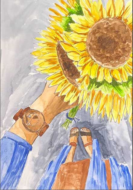 Подсолнухи