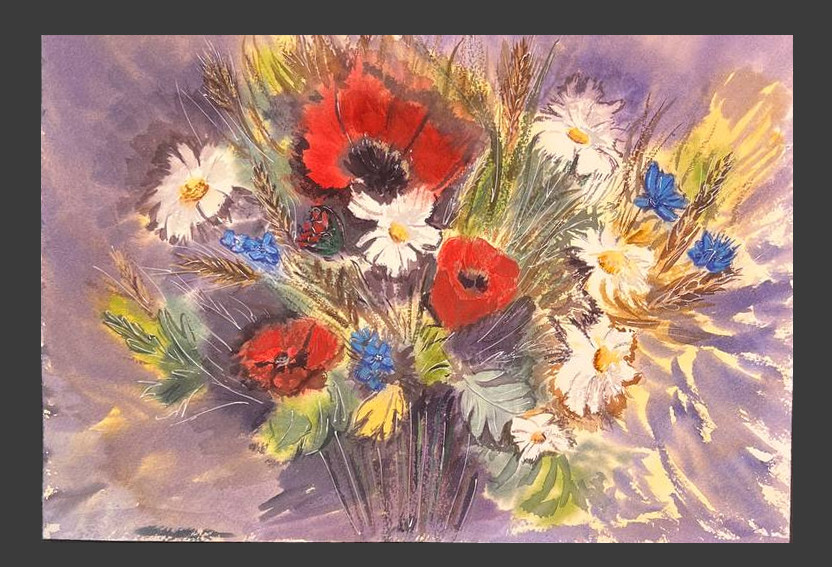 Bouquet of wild flowers