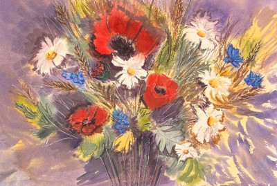 Bouquet of wild flowers