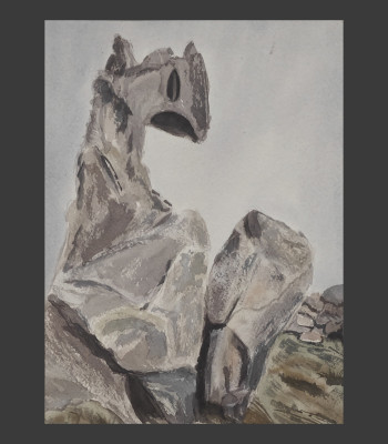 Piedras junto al mar