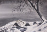 Barco en la nieve