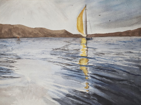 Velero amarillo