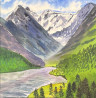 Montañas verdes