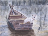 Perro en el barco