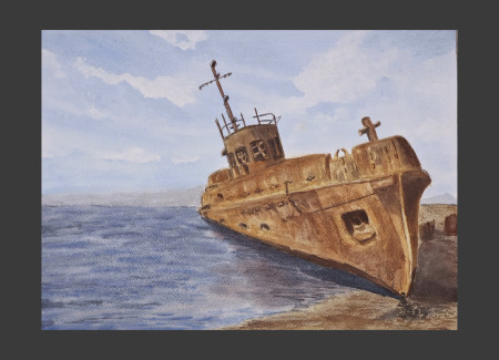 Barco oxidado